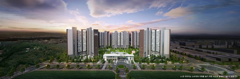 익산 부송 아이파크 투시도.(사진=HDC현대산업개발)