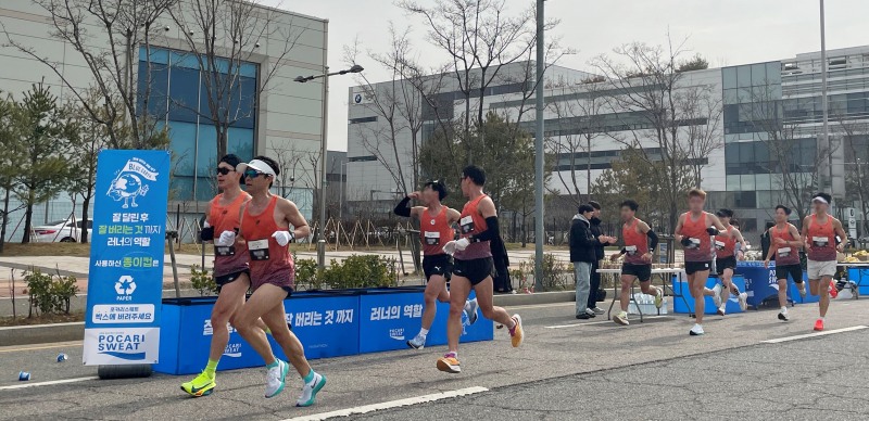동아오츠카, 뉴발란스와 ‘친환경 마라톤’ 진행