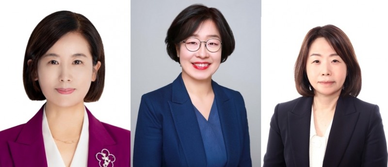 (왼쪽부터) 이유경, 김희, 한미향.(사진=포스코그룹)