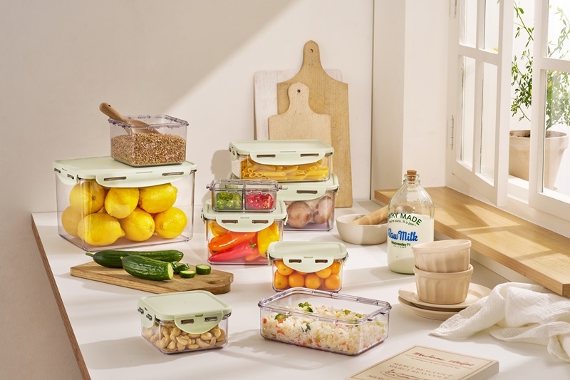 락앤락 식품보관용기 선보여