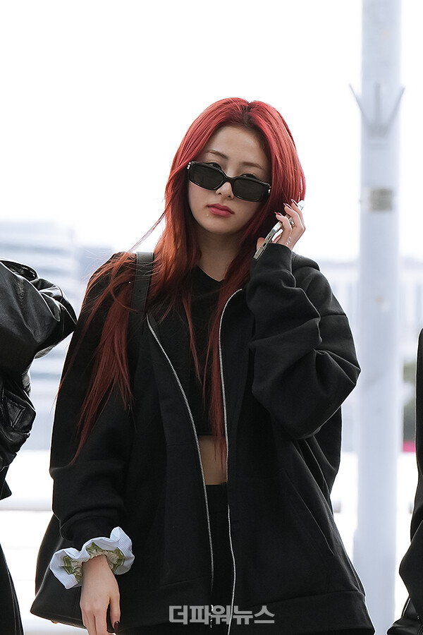 르세라핌허윤진,인천국제공항출국