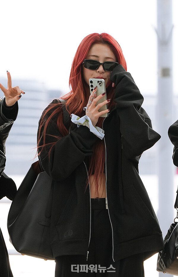 르세라핌허윤진,인천국제공항출국