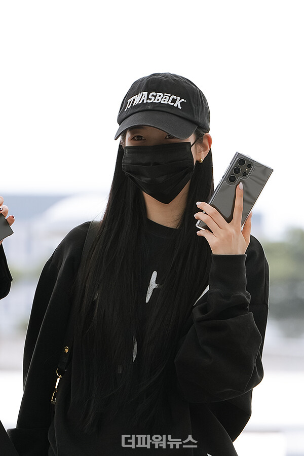 르세라핌카즈하,인천국제공항출국