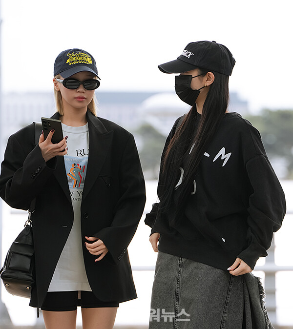 르세라핌김채원-카즈하,인천국제공항출국