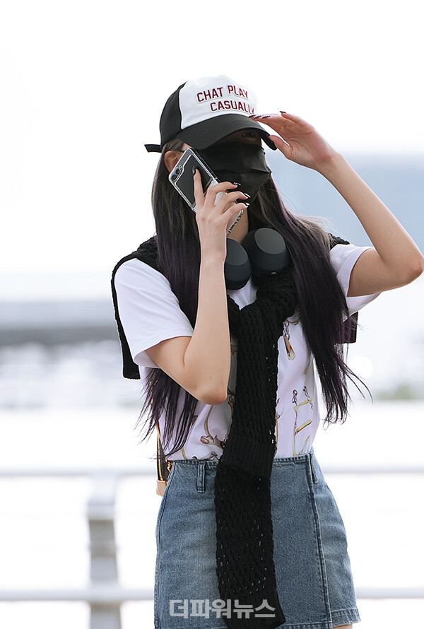 르세라핌홍은채,인천국제공항출국