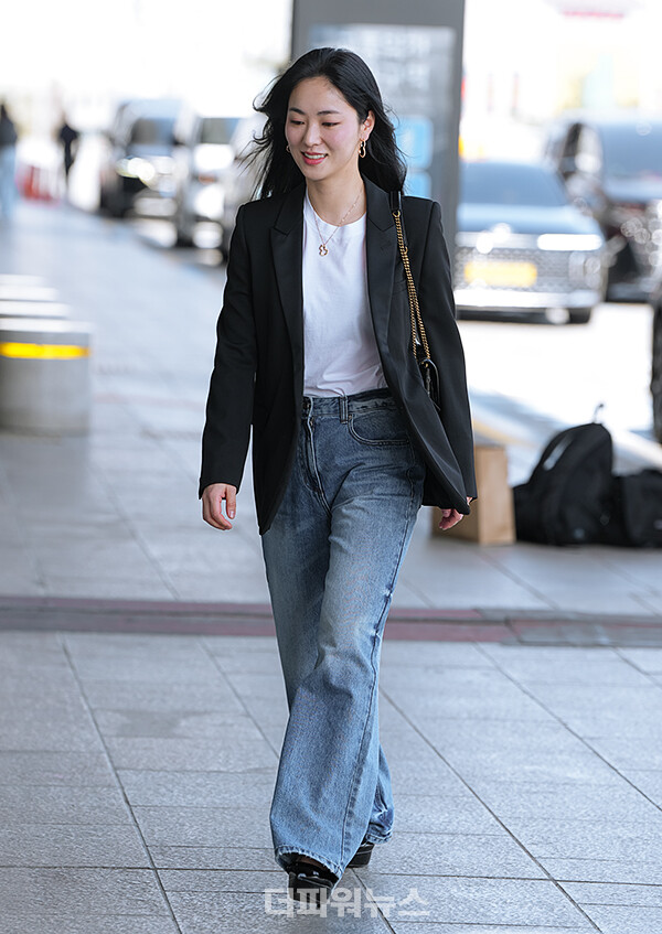 전여빈,김포국제공항출국