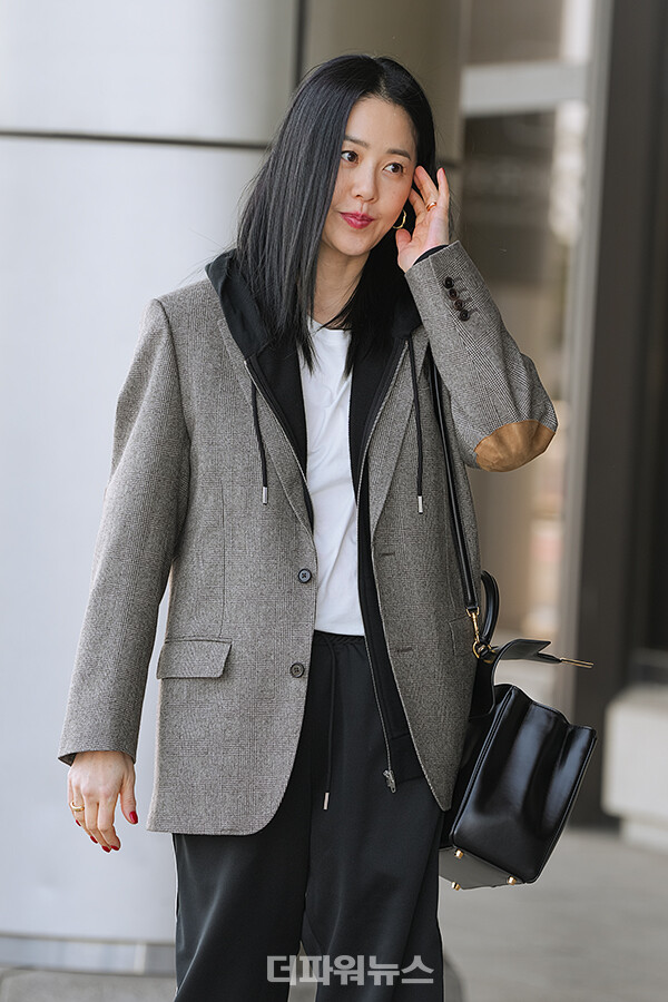 고현정,김포국제공항출국