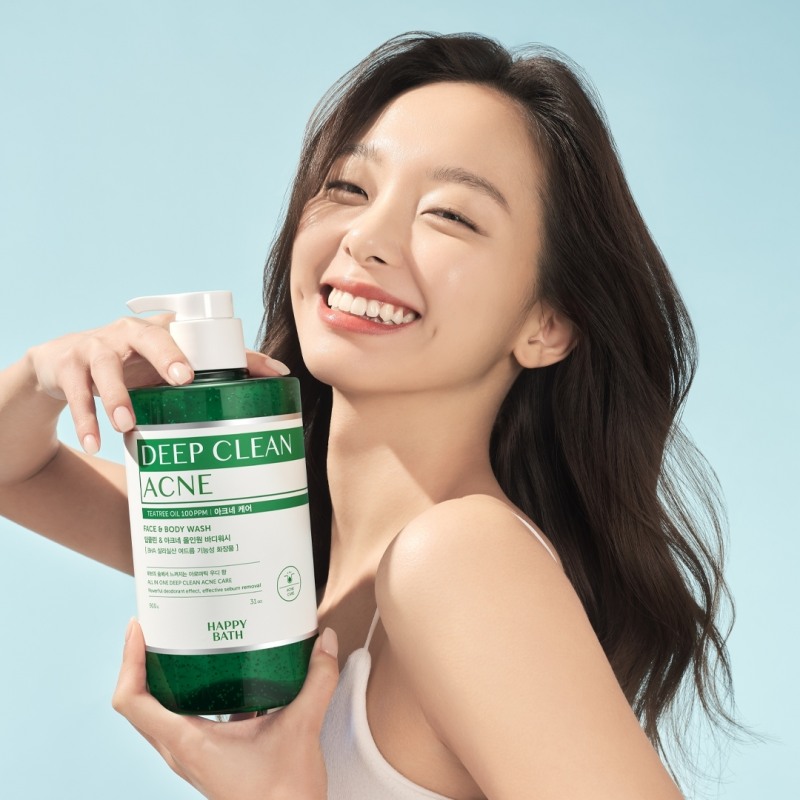 해피바스, 딥클린 라인 신제품 선보여