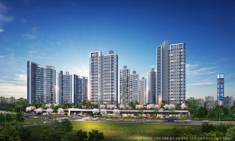 오산세교2 오산역 금강펜테리움 센트럴파크 투시도.(사진=금강주택)