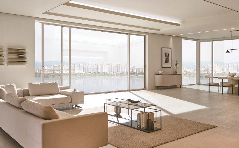 LX지인 창호 뷰프레임.(사진=LX하우시스)