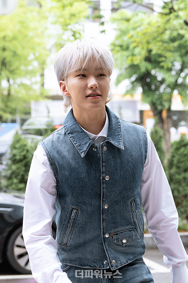 세븐틴호시,'싱크로유'녹화출근길