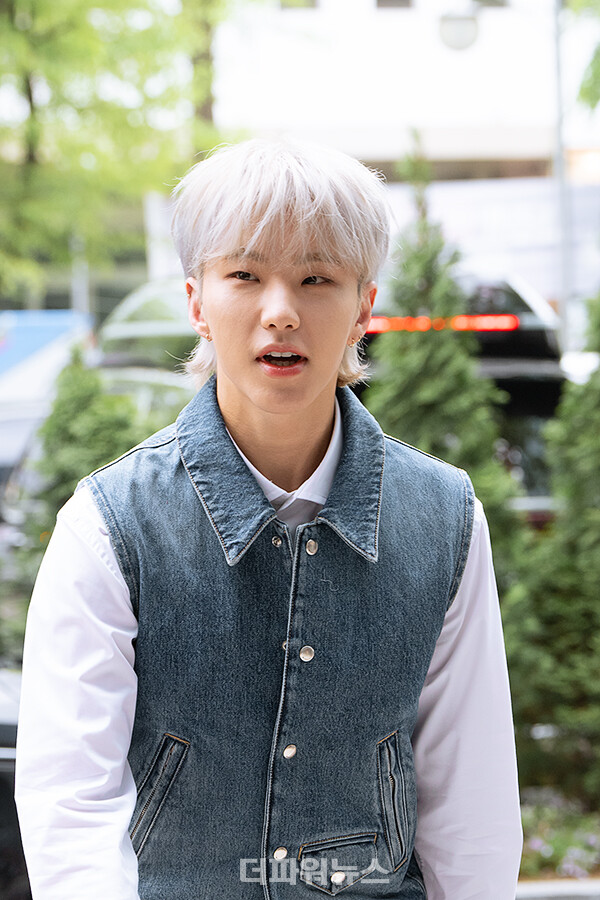 세븐틴호시,'싱크로유'녹화출근길