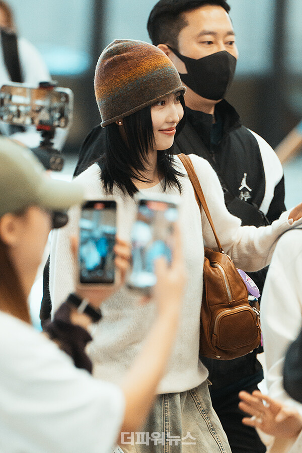 트와이스모모,김포국제공항출국