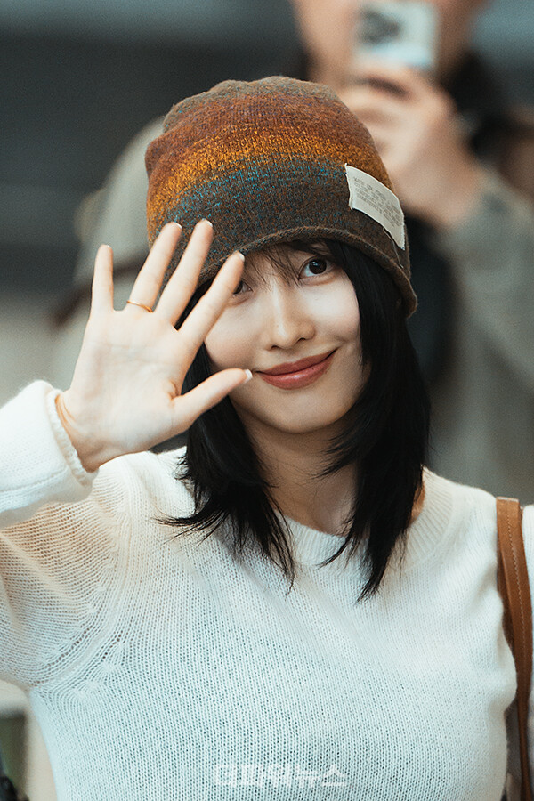 트와이스모모,김포국제공항출국