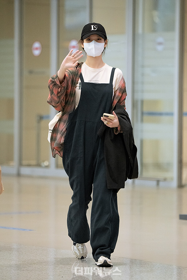 아이유,인천국제공항입국