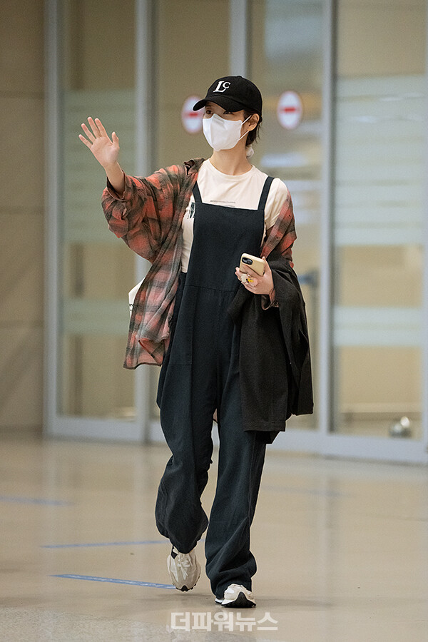 아이유,인천국제공항입국