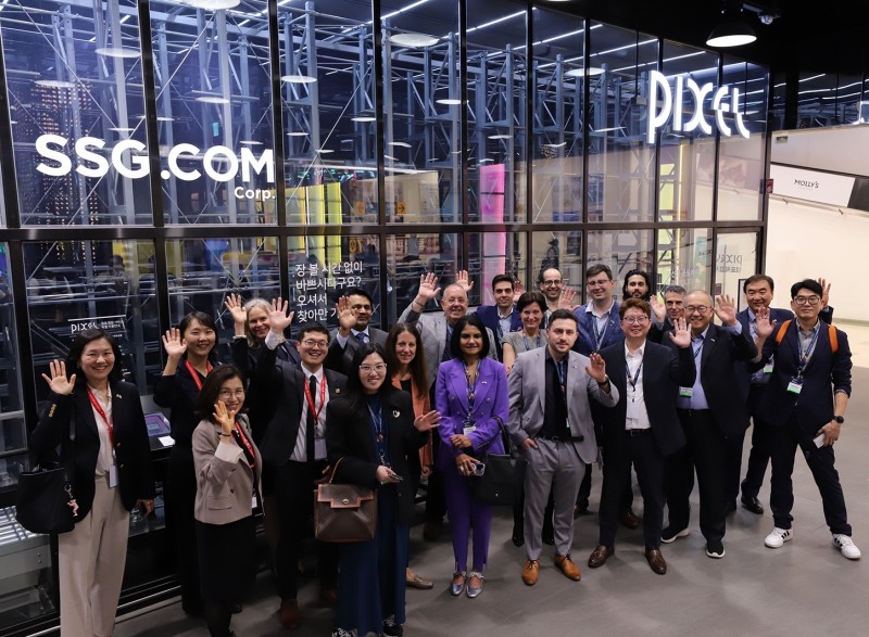 캐나다 무역사절단, 하이브리드 물류시설 ‘EOS’ 방문