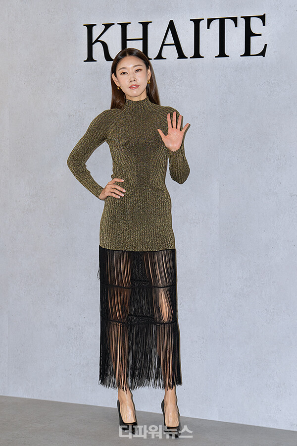 한혜진,포토월행사