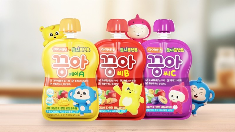 트니프렌즈, ‘끙아 ABC’ 건강 주스 선보여