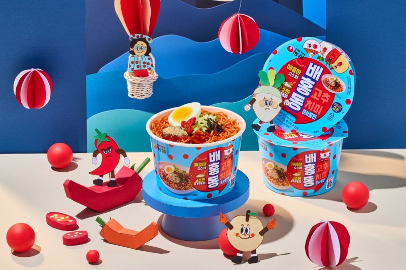 농심, 배홍동큰사발면 선보여