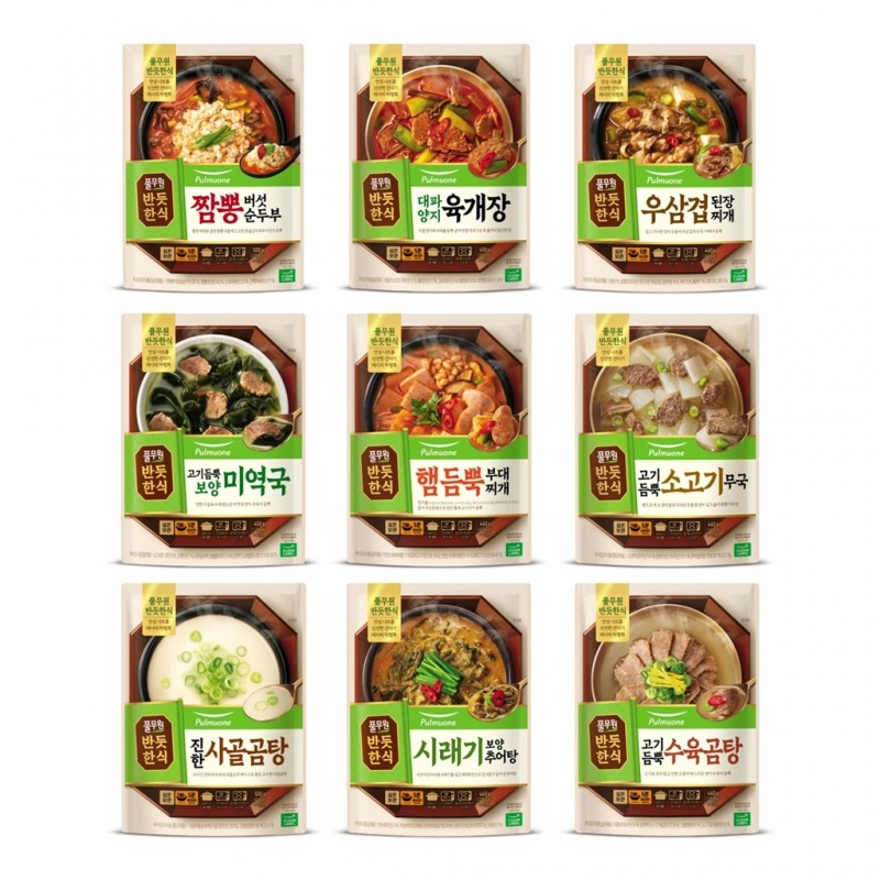 풀무원 ‘반듯한식’ 실온 국탕류 제품 선보여