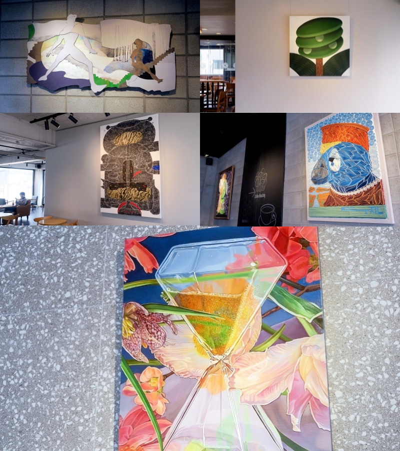 탐앤탐스, 봄날의 갤러리탐 56기 전시 진행