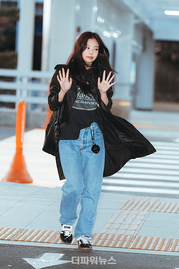 블랙핑크제니,인천국제공항출국