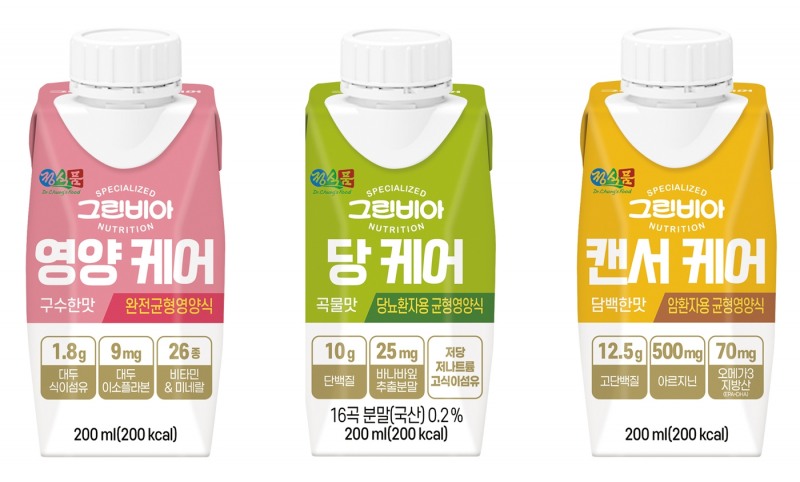 정식품, ‘그린비아 케어’ 선보여