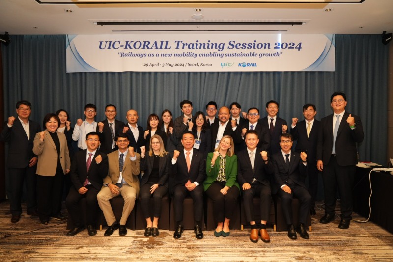 코레일, UIC국제철도연맹 아태 8개국 회원 초청 연수 진행