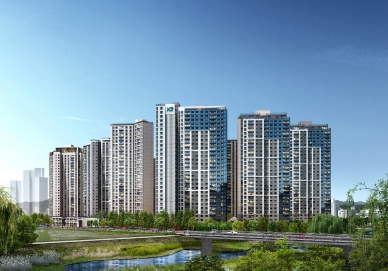 순천그랜드파크자이 투시도.(사진=GS건설)