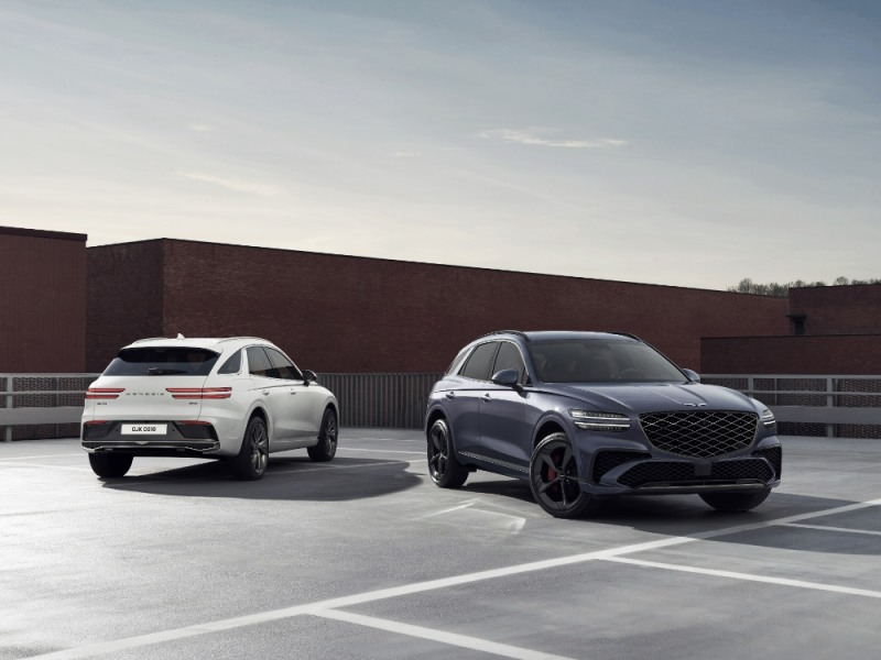 GV70 부분변경 모델, GV70 스포츠 패키지 모델.(사진=제네시스)