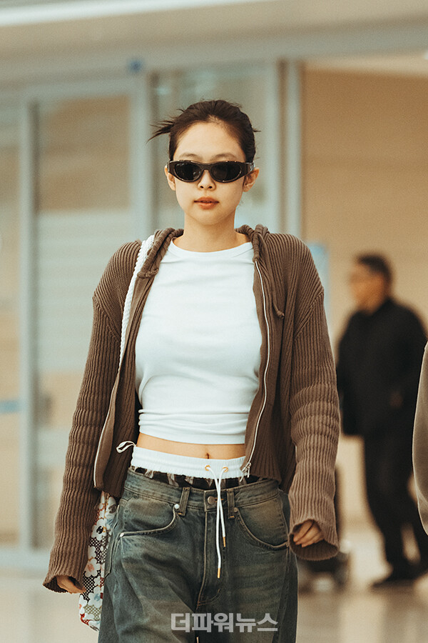 블랙핑크제니,인천국제공항입국