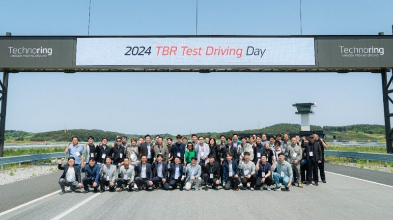 한국타이어, ‘2024 한국테크노링 TBR 테스트 드라이빙 데이’ 진행