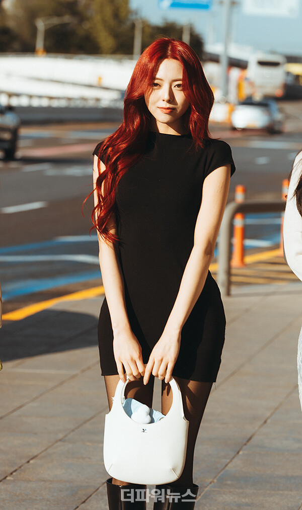 있지유나,김포국제공항출국