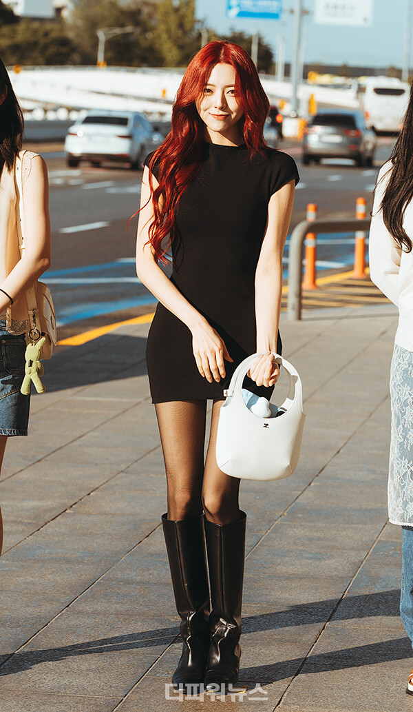 있지유나,김포국제공항출국