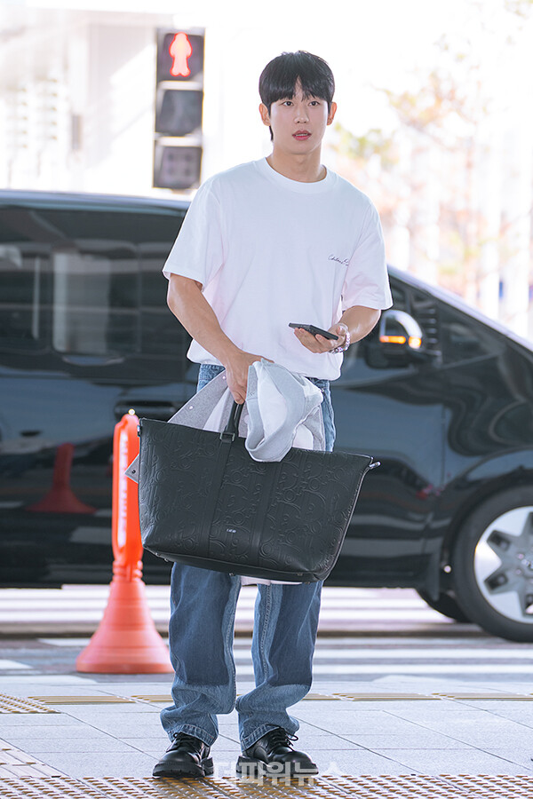 정해인,인천국제공항출국