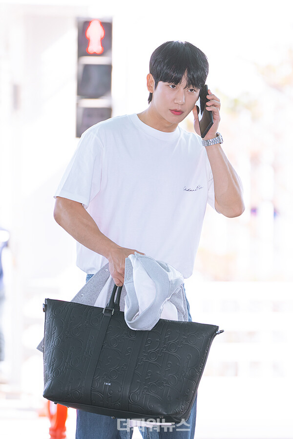 정해인,인천국제공항출국