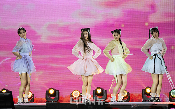 뉴진스,'2024코리아온스테이지'공연