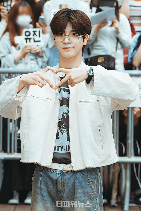 정동원,뮤직뱅크출근길