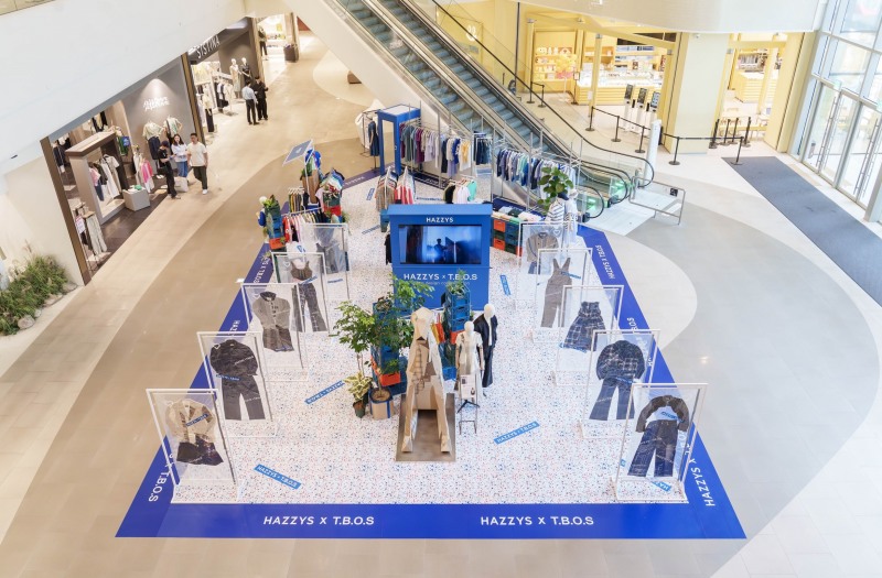 LF 헤지스, ‘업사이클링 컬렉션’ 전시