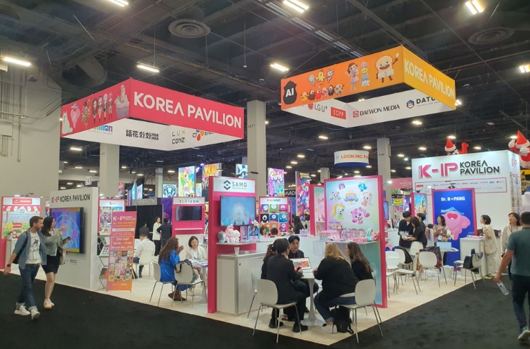 콘진원, 2024 라이선싱 엑스포 한국공동관 성료