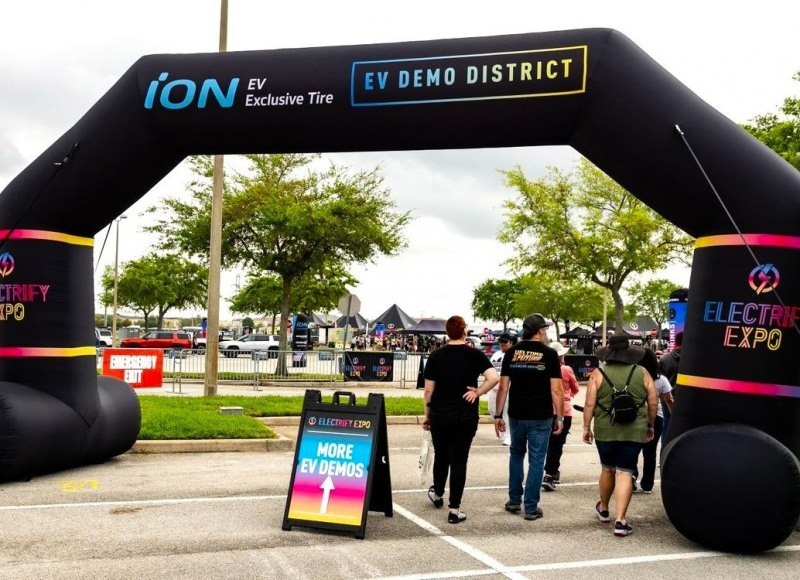 한국타이어 일렉트리파이 엑스포 올랜도 행사.(사진=한국타이어)