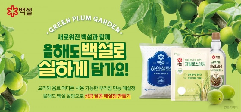 ‘CJ더마켓 백설 설탕 기획전’ 실시