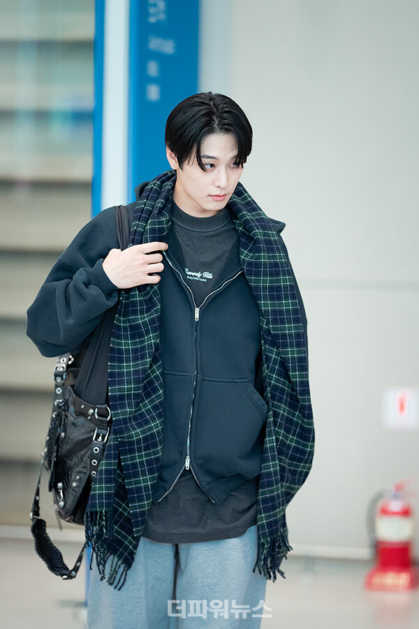 더보이즈주연,인천국제공항입국