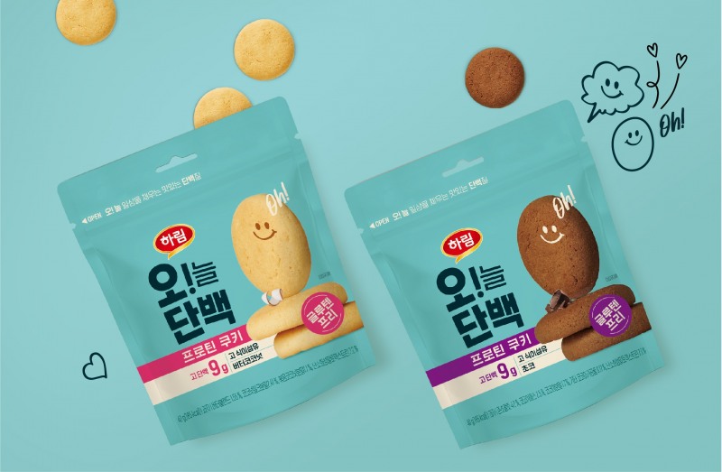 하림 ‘오!늘단백 프로틴 쿠키’ 선보여