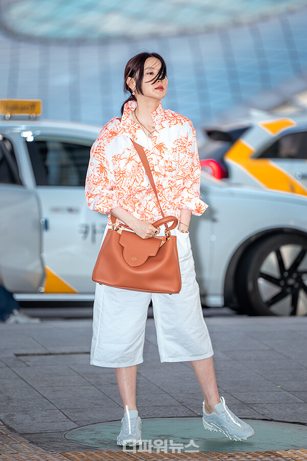 이영애,인천국제공항출국