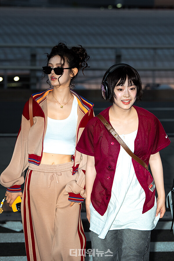뉴진스다니엘-하니,인천국제공항출국