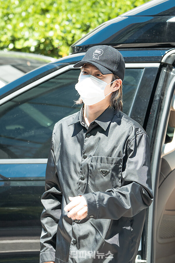 수호,지코의아티스트녹화출근길