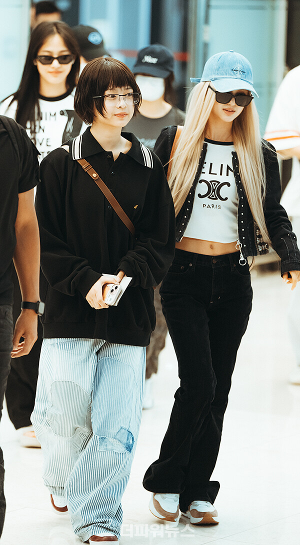 뉴진스하니-다니엘,김포국제공항입국