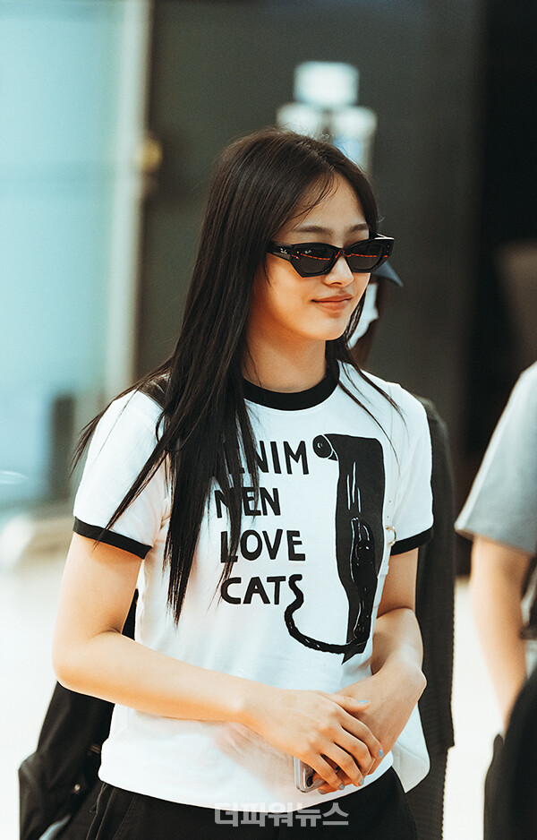 뉴진스민지,김포국제공항입국